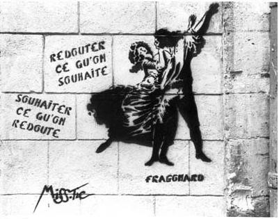 En pointillé